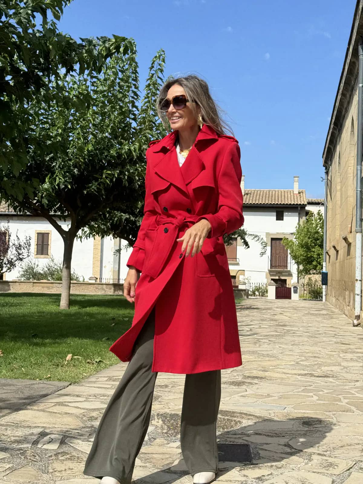 Abrigo rojo