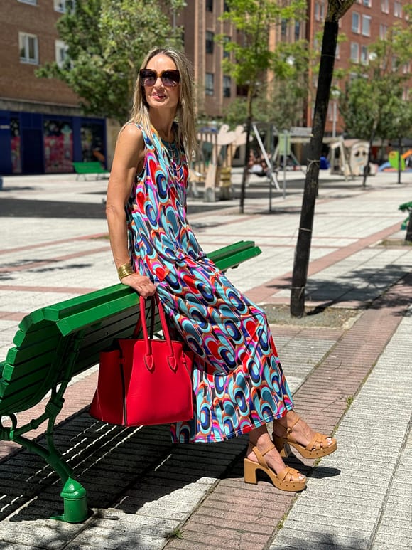 Vestido Olga sixty