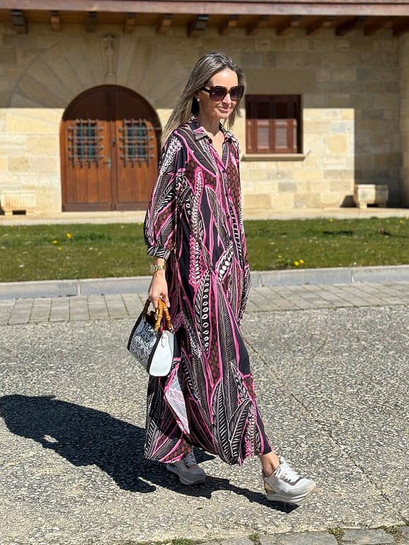 Vestido Cuba fucsia